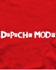 marškinėliai Depeche mode logo